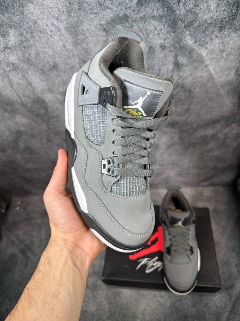 Size 6.5Y | Jordan 4 Cool Grey With Box | Pre-Owned